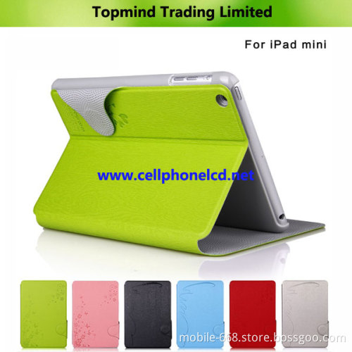 Colorful Leather Case Stand for Apple iPad Mini Accessories